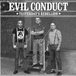7inch Vinyl Single - Evil Conduct / Marching Orders - Yesterday's Rebellion / Worth The Fight - Limited Edition, white with red splatter pressing