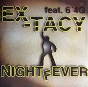 12inch Vinyl Single - Ex-Tacy Feat. 6'4G - Night Fever