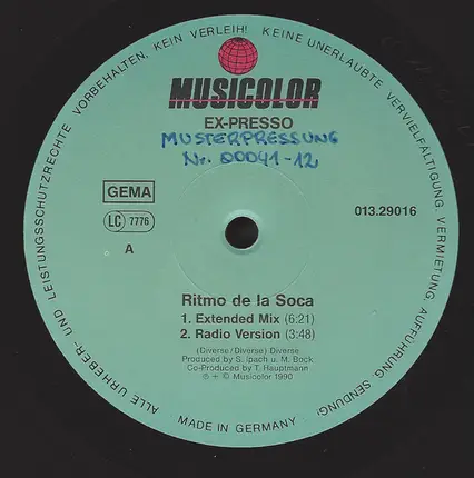 Ex-presso - Ritmo de la Soca