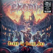 Double LP - Exodus - Blood In Blood Out - Clear W/ Gold & Black Splatter Vinyl, Still Sealed