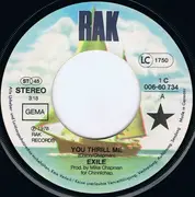 7'' - Exile - You Thrill Me