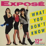 12'' - Exposé - What You Don't Know
