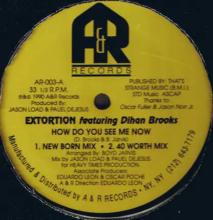 Extortion featuring Dihan Brooks - How Do You See Me Now