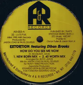 Extortion Featuring Dihan Brooks - How Do You See Me Now