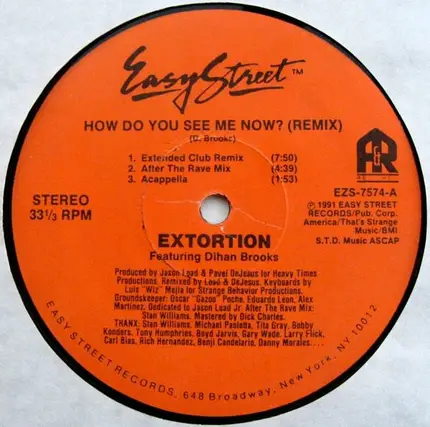 Extortion Featuring Dihan Brooks - How Do You See Me Now? (Remix)