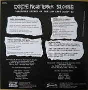 7inch Vinyl Single - Extreme Noise Terror / Slang - Hardcore Attack Of The Low Life Dogs EP - Black Vinyl