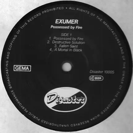 Exumer - Possessed by Fire