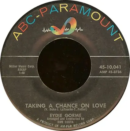 Eydie Gormé - Taking A Chance On Love