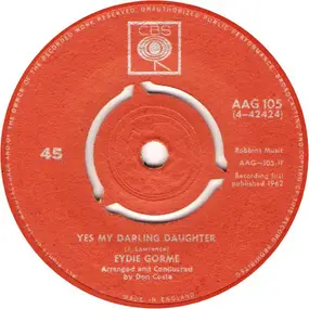 Eydie Gorme - Yes My Darling Daughter / Sonny Boy