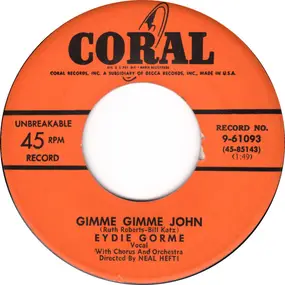 Eydie Gorme - Gimme Gimme John / Fini