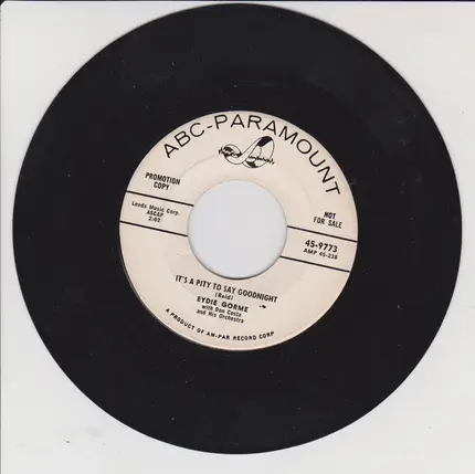 Eydie Gormé - Its A Pity To Say Goodnight / I'll Come Back