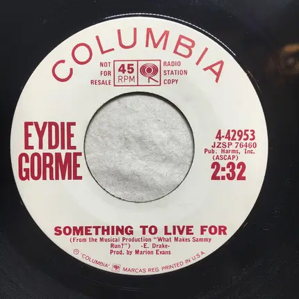 Eydie Gormé - The Friendliest Thing
