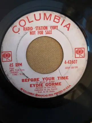 Eydie Gormé - Where Is Love / Before Your Time
