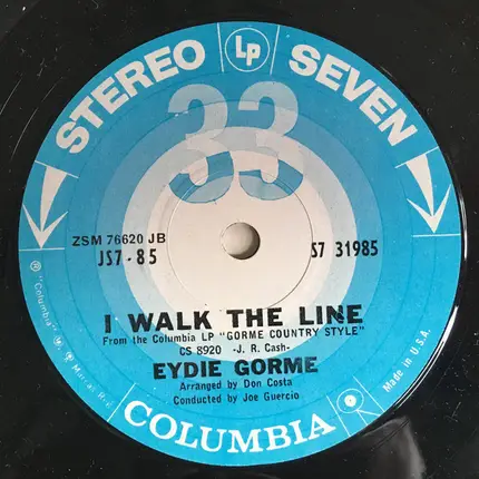 Eydie Gormé - Oh Lonesome Me / I Walk The Line
