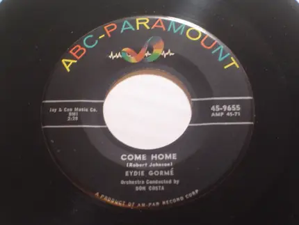 Eydie Gormé - Sincerely Yours / Come Home