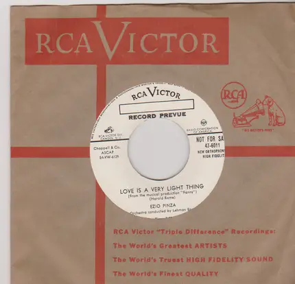Ezio Pinza - Welcome Home / Love Is A Very Light Thing