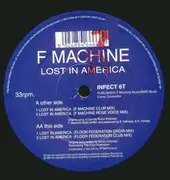 12inch Vinyl Single - F Machine - Lost In America