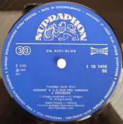 LP - Brixi / Stamic / Linek - Varhanní Koncerty - tri-fold sleeve