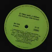 LP - F. Mendelsohn-Bartholdy, Anton Bruckner, a.o. - O täler weit, o Höhen