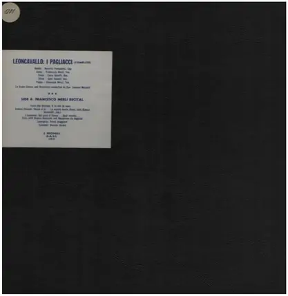 F.Merli, R.Pampanini, G.Nessi a.o. - Leoncavallo: I Pagliacci
