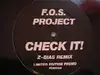 12inch Vinyl Single - F.O.S. Project - Check It!
