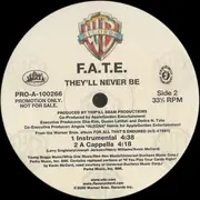 12inch Vinyl Single - F.A.T.E. - They'll Never Be