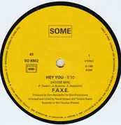 12inch Vinyl Single - F.A.X.E. - Hey You