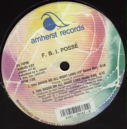 F.B.I.Posse - You Shook Me All Night Long