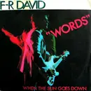 7inch Vinyl Single - F.R. David - Words - Paper Labels