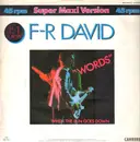 12inch Vinyl Single - F.R. David - Words