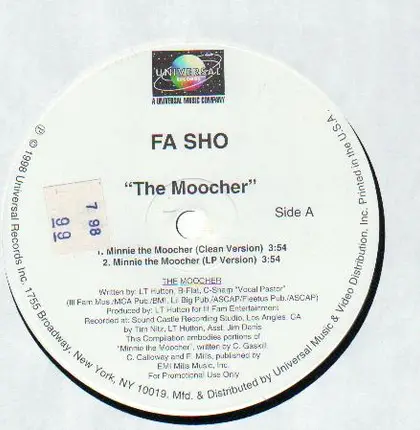 Fa Sho - the moocher