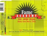 CD Single - Fame Academy, Inesse Chikha - Baby One More Time