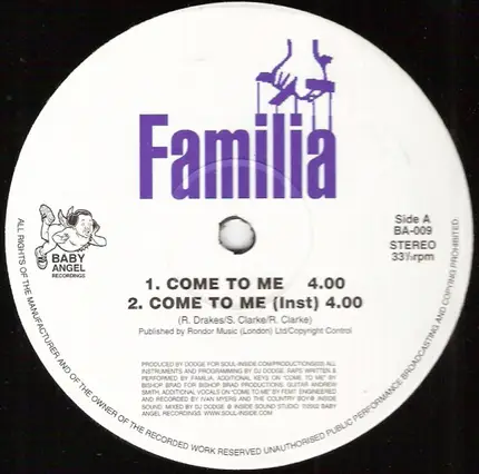 Familia - Come To Me