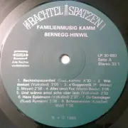 LP - Familienmusik Kamm - Bachtel-Spatzen