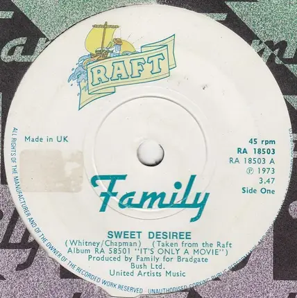 Family - Sweet Desiree / Drink To You