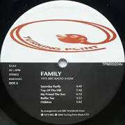 Double LP - Family - 1973 BBC Radio Show