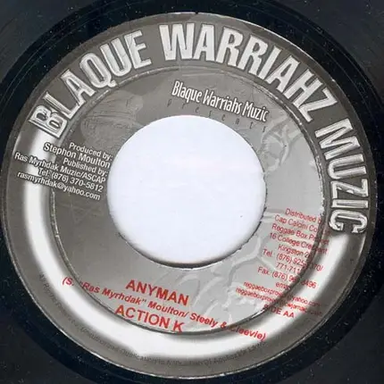 Fantan Mojah / Action K - Another Flame / Anyman