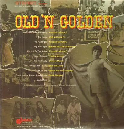 Fantastic Johnny C, Cliff Nobles, Tommy McLain a.o. - Old'N Golden