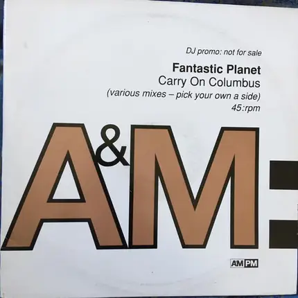 Fantastic Planet - Carry On Columbus