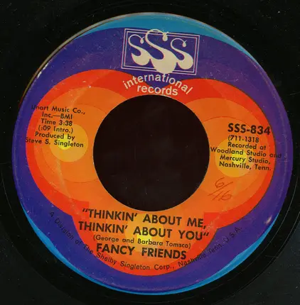Fancy Friends - Red River Sal / Thinkin' About Me, Thinkin' About You