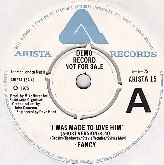 Fancy - I Was Made To Love Him (Long Version)