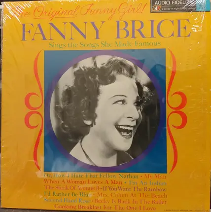 Fanny Brice - The Original Funny Girl