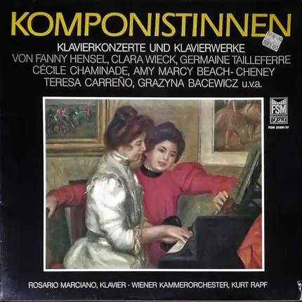 Fanny Mendelssohn Hensel , Clara Schumann , Germaine Tailleferre , Cécile Chaminade , Amy Marcy Che - Komponistinnen