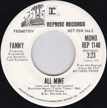 Fanny - All Mine