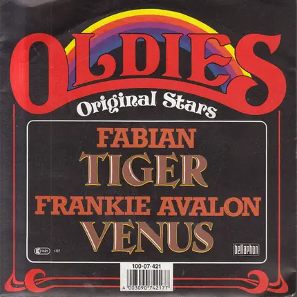 Fabian / Frankie Avalon - Tiger