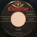 7inch Vinyl Single - Fabian - Tiger / Mighty Cold (To A Warm Warm Heart)