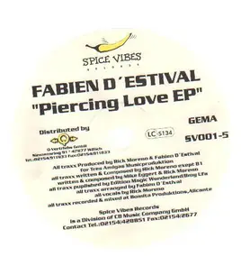 Fabien d'Estival - Piercing love EP