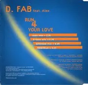 CD Single - Fabietto Cataneo Feat. Alex - Run 4 Your Love