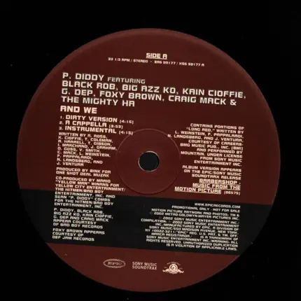 Fabolous, P. Diddy & The Family, Jagged Edge a.o. - Barbershop: Music From The Motion Picture