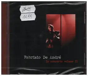 Fabrizio De André - In Concerto Volume II